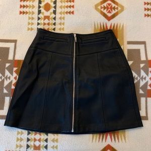 BERKSHA Leather Skirt